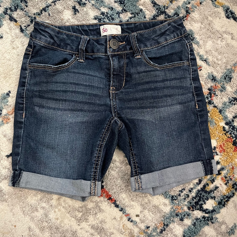 Jean shorts size 8